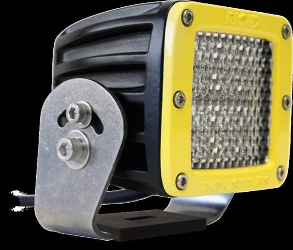 Rigid Industries D2 HD Yellow- 60 Deg. Lens - Single