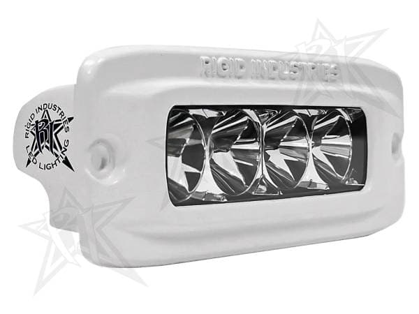 Rigid Industries M-Series -SRQ -Flood -White -Flush Mount - Single