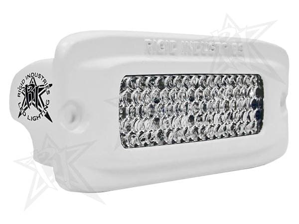 Rigid Industries M-Series -SRQ2 -60 Deg. Lens -White -Flush Mount - Single