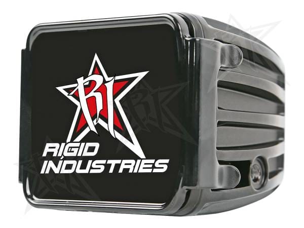 Rigid Industries Protective Polycarbonate Cover - Dually/D2 - Black