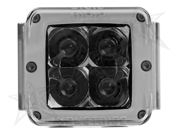 Rigid Industries Protective Polycarbonate Cover - Dually/D2 - Clear