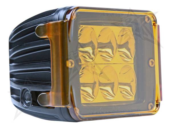 Rigid Industries Protective Polycarbonate Cover - Dually/D2 - Amber