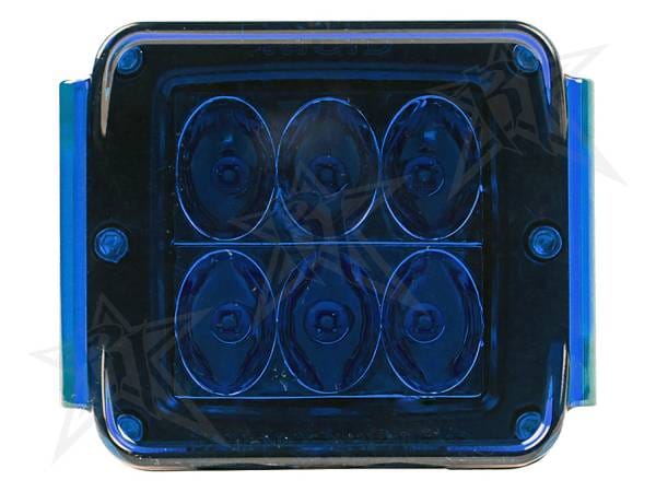 Rigid Industries Protective Polycarbonate Cover - Dually/D2 - Blue