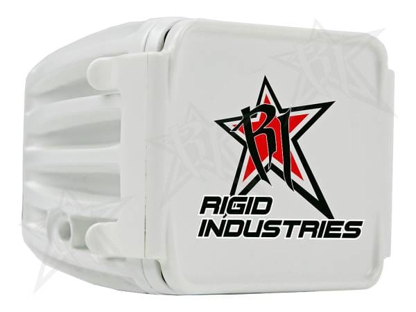 Rigid Industries Protective Polycarbonate Cover - Dually/D2 - White