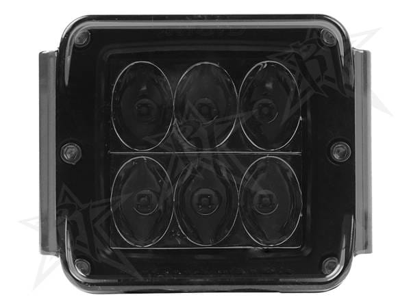 Rigid Industries Protective Polycarbonate Cover - Dually/D2 - Smoked