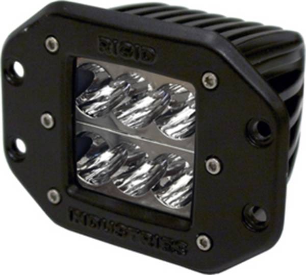 Rigid Industries D2 - Flush Mount - Wide - Single