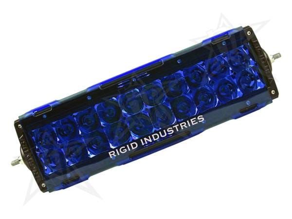 Rigid Industries 10" E-Series Light Cover - Blue - trim 4" & 6"