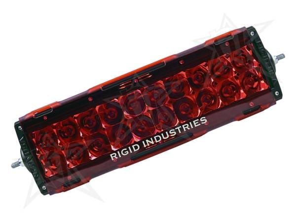 Rigid Industries 10" E-Series Light Cover - Red - trim 4" & 6"