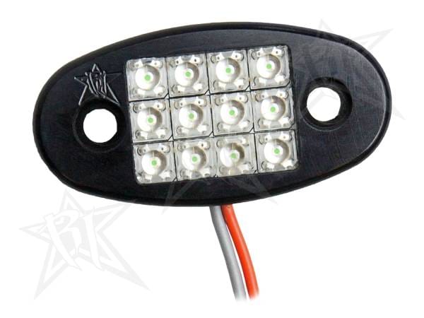 Rigid Industries LED Dome Light - Radius Mount - Blue
